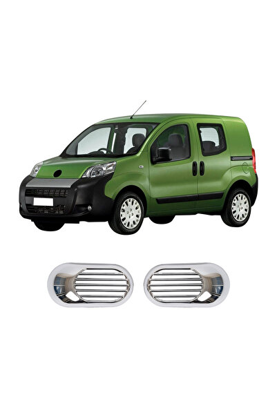 BRSPLAST Fiat Fiorino Uyumlu 2007 Ve Üzeri Sinyal Çerçevesi 2 Parça Abs Krom ...