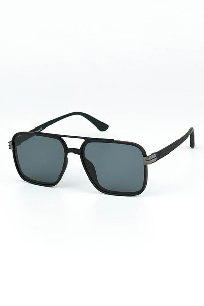 Di Caprio Men's Uv400 Protection Rectangular Model Sunglasses