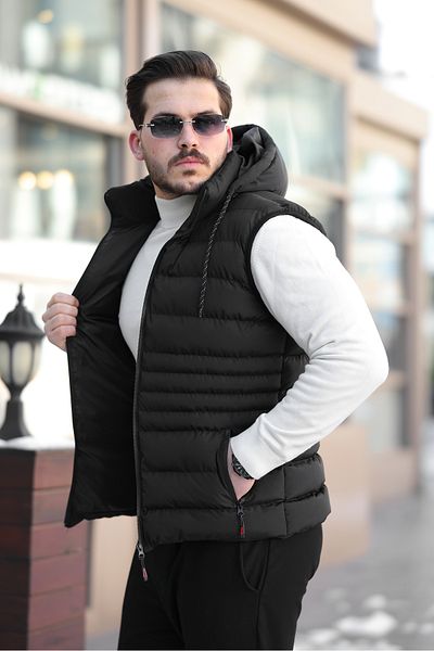 FASHION Νέας σεζόν Αδιάβροχο αφαιρούμενο φανελάκι με κουκούλα