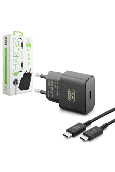 EXENAR Samsung Galaxy A06 Uyumlu Şarj Aleti 25W Süper HIZLI Şarj Type C Kablolu