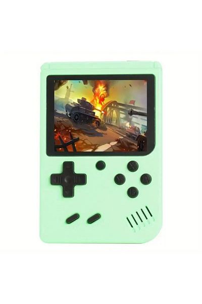 Choice Green 2.4 Inch LCD Screen Retro Video Game Console Built-in 400 In Handheld Portable Game Console Ch