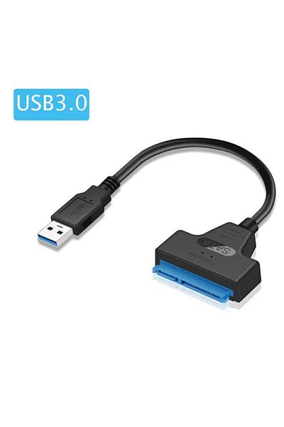 Choice كابل USB 3.0 إلى Sata Coolcirc USB 3.0 إلى Sata لمحول محرك الأقراص الصلبة الخارجي SSD مقاس 2.5 بوصة SATA