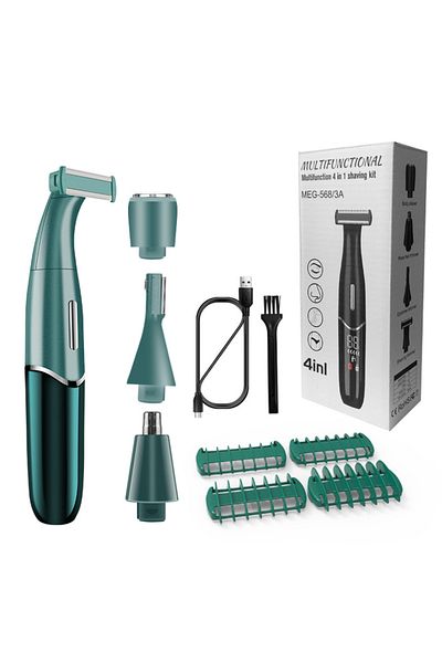 Choice Meg569 Intimate Areas Haircut Men Bikini Line Sensitive Razor Trimmer Face Beard Clipper