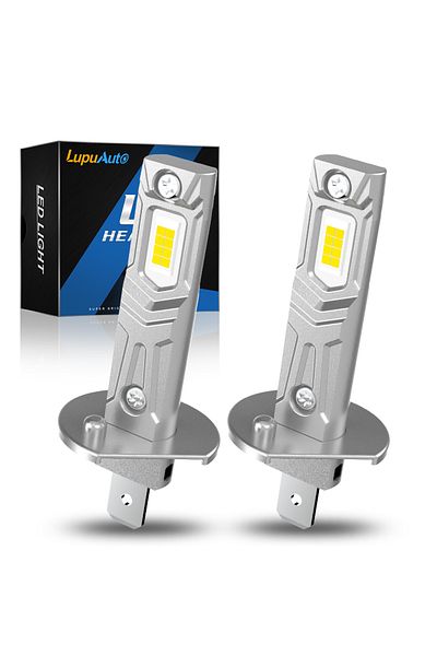 NLpearl H1 6000k White 2x 20000lm H1 Led Headlight Canbus Error Free High Power 90w 6000k White Supe