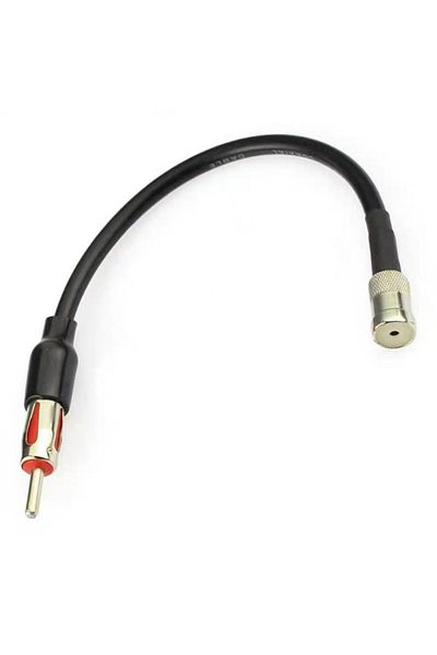 Choice Car Radio Antenna Adapter ISO To DIN Cable For FM AM Antenna Audio Converter For Car Stereo Head ...