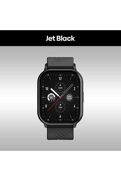 Zeblaze Jet Black New Zeblaze GTS 3 Voice Calling Smart Watch Ultra-big 2.03'' HD Screen 24H Health Monitor
