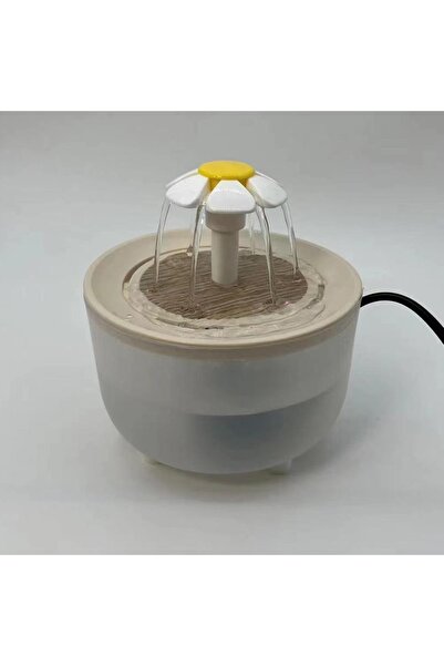 Choice نافورة مياه للحيوانات الأليفة سعة 1.2 لتر و15 و15 و9 سم بمنفذ USB 5 فو...