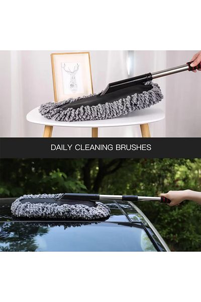 Choice Superfine Fiber Car Duster Retractable Microfiber Car Dust Mop Home Cleaning Dust Removal Brushes...