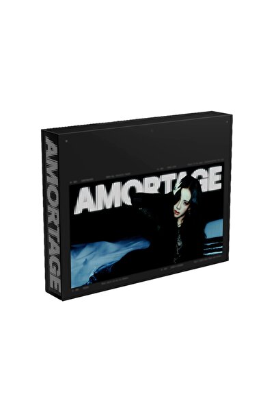 Kpop Dünyasi JISOO Mini Album – AMORTAGE (EXCLUSIVE EDITION) Black Versiyon