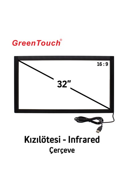 merpa GreenTouch 32" Kızılötesi - Infrared Dokunmatik Çerçeve