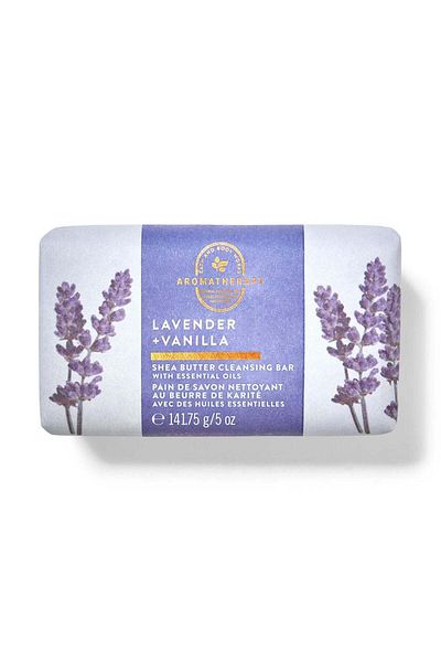 Bath & Body Works Lavender Vanilla Shea Butter Cleansing Bar