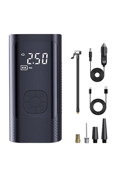 Choice Air pump Inflatable Pump Portable Handheld 2 power supply modes and 4 preset air pressures Digital D