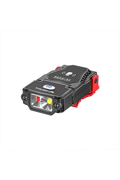 Choice Hat Clip Light Mini Sensor LED Headlamp Adjustable Angle Hat Cap Clip Lights Waterproof USB Recharge