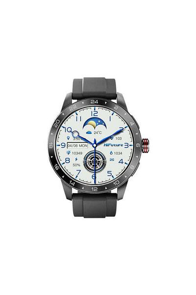 HiFuture Flex2 Smart Wireless calling Watch, 1.39" FHD Display, 100+ Sports Modes, IP68 Waterproof, Black