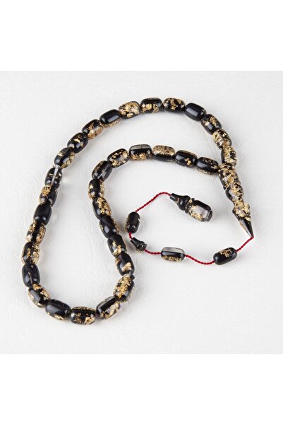 LapisDo Sticlă de avion cu folie aurie - 9x13mm Acoperire cu mărgele de rugăc...