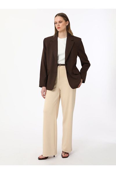 Refka Pantaloni de bază Soft TouchPocket - Culoare Ta - Refka