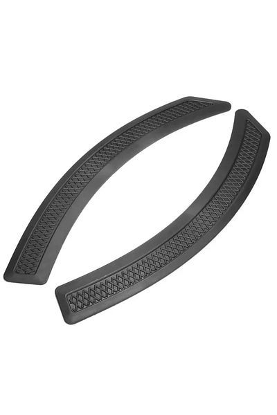 Choice Black For Mitsubishi Lancer EX EVO 2008-2015 Door Fender Vent Sticker Black Side Wheel Eyebrow Cover