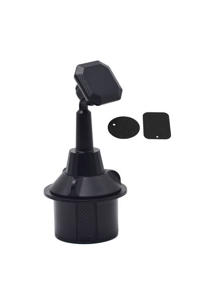 Choice1 black Mini Magnetic Car Cup Holder Phone Mount Magnet Cell Phone Car Stand for Cup in Car Holder for