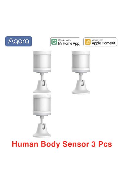 Choice 3pcs body sensor Original Aqara Motion Sensor Smart Human Body Sensor ZigBee Movement Wireless Conne