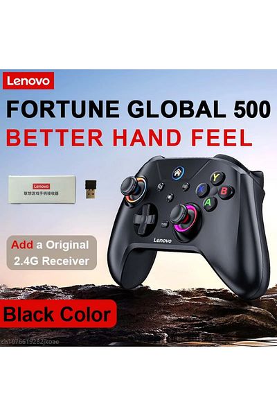 Choice S02 Black Receiver Lenovo S02 Controller for Switch Joystick Gamepad Dual Vibration Wireless Bluetoo