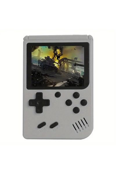 Choice Grey 2.4 Inch LCD Screen Retro Video Game Console Built-in 400 In Handheld Portable Game Console Chr