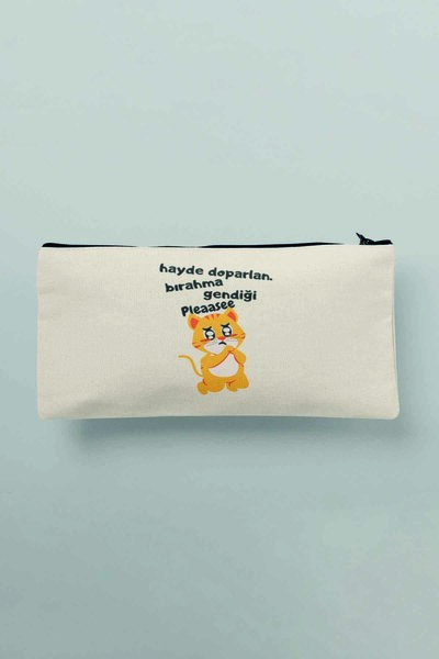 qoeuyl boutique Hayde Dobarlan Комічна сумка для косметики з принтом, пенал, ...