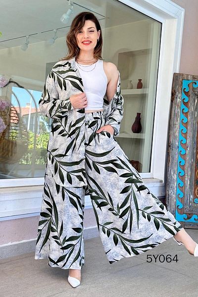İnce Topuk Cotton Viscose Casual Set of 2 5Y064