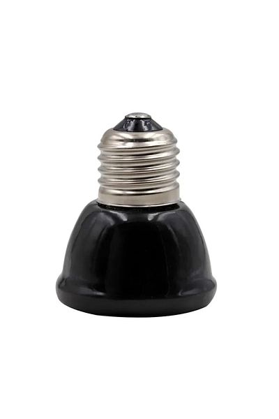 Choice 50w Ceramic Emitter Heat Light  Mini Black Pet Heating Lamp Infrared Bulb  25/50/ 75/100W Brooder Ch