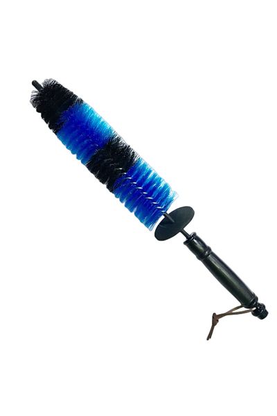 Choice CR043 Blue Car Brush Auto Wheel Long Soft Cleaning Brush Car Wheel Brush Rim Tire Detailing Brush Ca