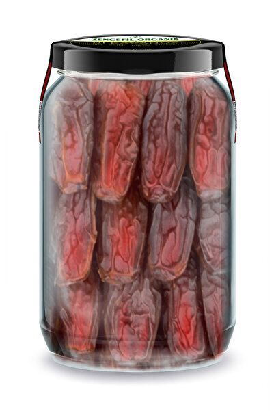 Zencefil Organik Jumbo Medine Hurması Bi Kavanoz 660 cc. Cam Kavanozda Özel Seçme Hurma Medine Hurması Medina Dates