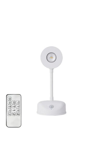 Pzsunly White-remote Control Night Light Motion Sensor Light Wireless Usb Led For Kitchen Bedroom Mural Livi