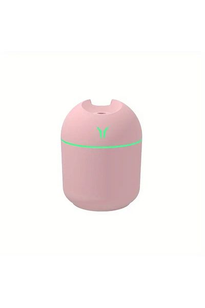 Choice pink 1PC Portable 250ml Mini Cup Spray Mist humidifier Double Wet Aroma Essential Oil Diffuser Car u