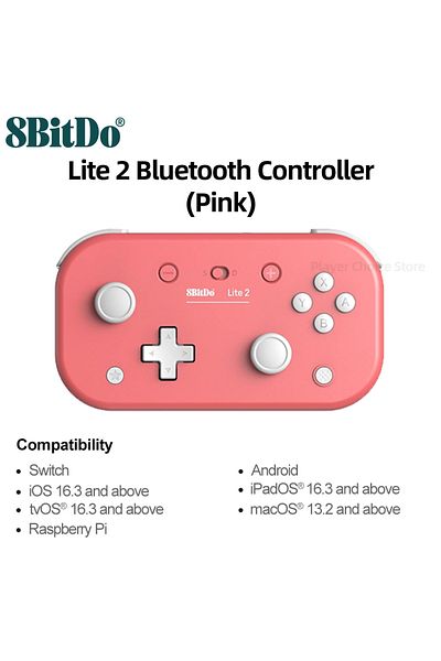 Choice Pink 8bitdo Gamepads For Nintendo Switch Controller Lite 2 Controle For Raspberry Pi Android Ios Ipa