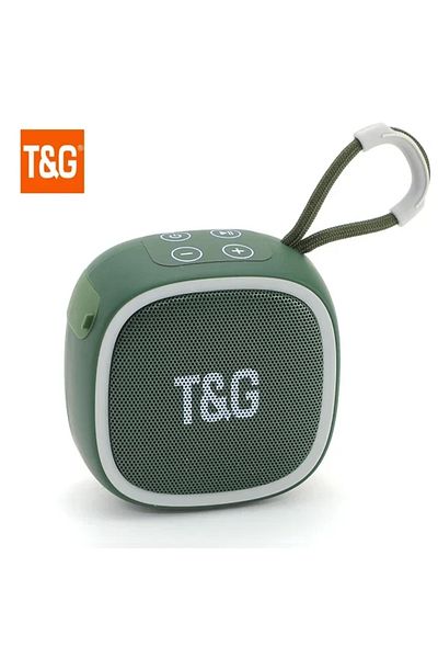 T&G مكبر صوت T&G TG659 صغير الحجم لاسلكي قوي مقاوم للماء بتقنية البلوتوث TWS Bluetooth 5.3 صندوق صوت HIFI