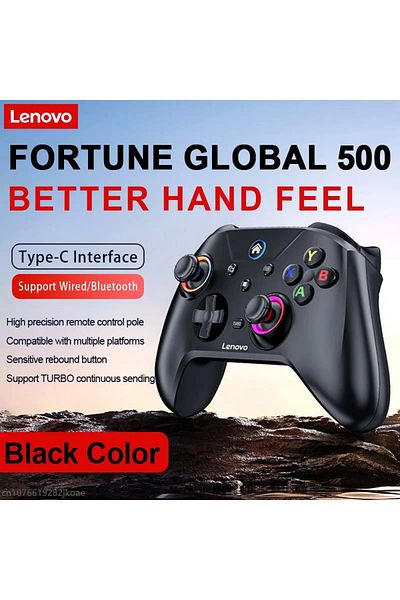 Choice Lenovo S02 Black Lenovo S02 Controller for Switch Joystick Gamepad Dual Vibration Wireless Bluetooth