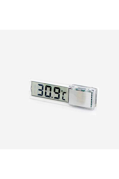 Choice Sliver Aquarium Thermometer Electronic LCD Digital Fish Tank Temperature Measurement Fish Tank Temp