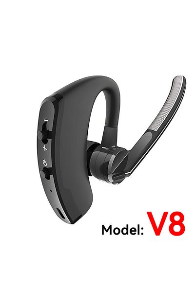 Choice V8 New V8 Wireless Bluetooth Single Earphone With Hd Mic Stereo Headset Handsfree Call Business Head