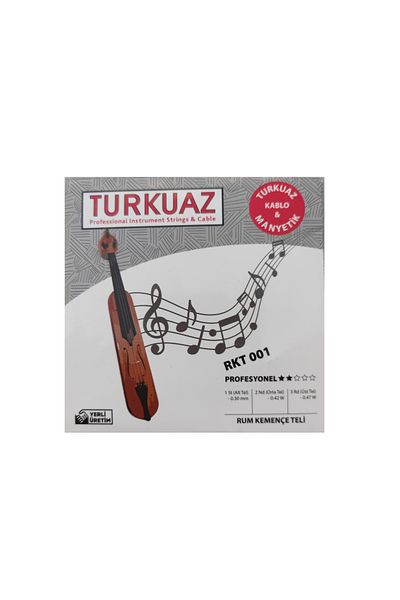 Turkuaz مجموعة RKT-001 Rum Kemençe - سلك موديل 030 042 وات 047 وات