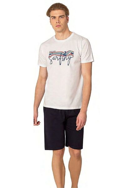 Pierre Cardin Άδεια New Season Ανδρικό βαμβακερό κοντομάνικο και σορτς τσέπης