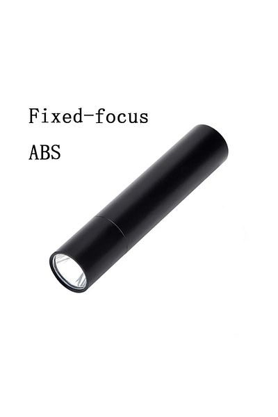 ESMARTER ABS Fixed focus Mini Portable LED Flashlight USB Rechargeable Small Pocket Light Built In Battery Fi