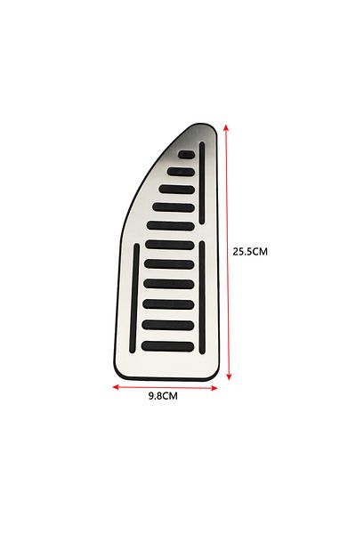Choice style-sliver Stainless Steel Car Pedals for Ford Focus For Jeep Compass 2017-2020 Foot Rest Pedal Pr