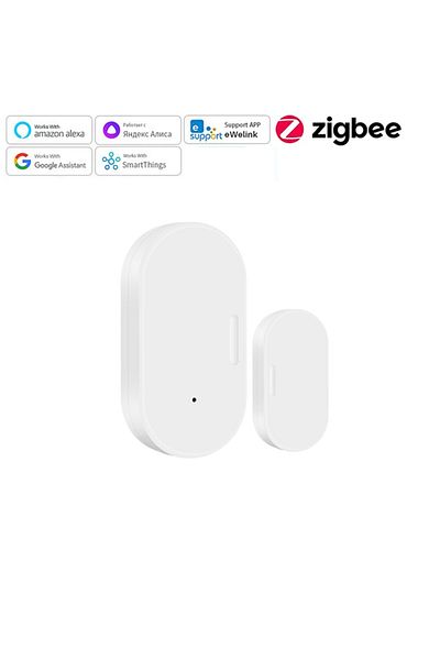 Loginovo 1PCS With Battery Ewelink ZigBee Door Window Sensor Entry Sensor Security Burglar Door Sensor Alarm