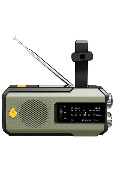 STONEGO Style A Green Mini Portable Radio Handheld Rechargeable Digital Fm Usb Tf Mp3 Player