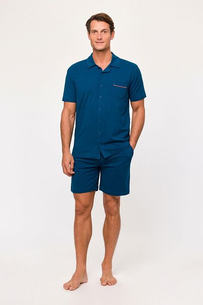 Woody Ανδρικές πιτζάμες-Qpc - 891-Navy Blue