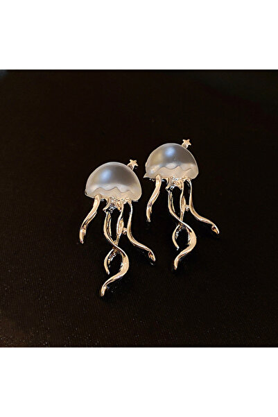 Choice WA4044-1 أقراط كورية جميلة على شكل أخطبوط وقنديل البحر في أعماق البحار...