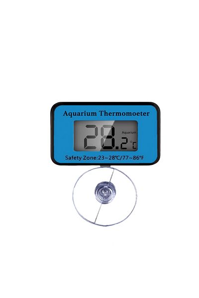 Choice blue LCD Digital Aquarium Thermometer with Probe Suction Cup Fish Tank Water Electronic Thermometer