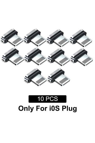Choice 10 قطع لمقابس ios 10/ 20 قطعة أطراف مغناطيسية لهاتف redmi note 12 turb...