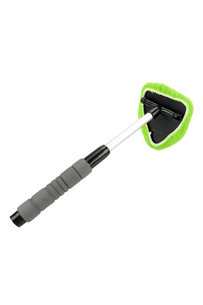 Choice green suit Car Windshield Cleaning Brush Microfiber Telescopic Window Glass Cleaner Car Window Clean