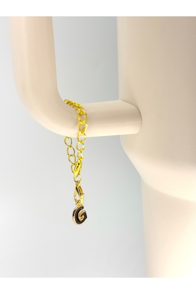 YuccaCo Accessorize Your Life G Letter Thermos Compatible Accessory/G Letter Thermos Charm/Letter Thermos Ornament