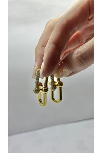 Selen’S Gümüş Kadın Tifani Büyük Boy Gümüş Küpe İthal Ürün